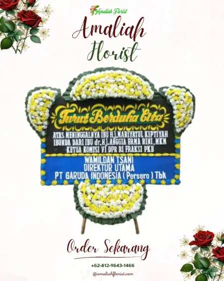 Papan Bunga Duka Jakabaring